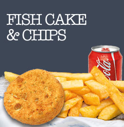 fish cake and chips East Grinstead