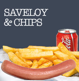 saveloy and chips East Grinstead