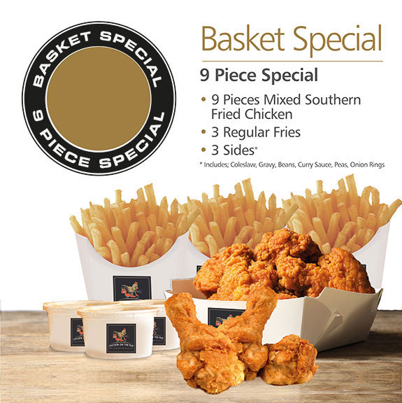 9 Piece Basket Special